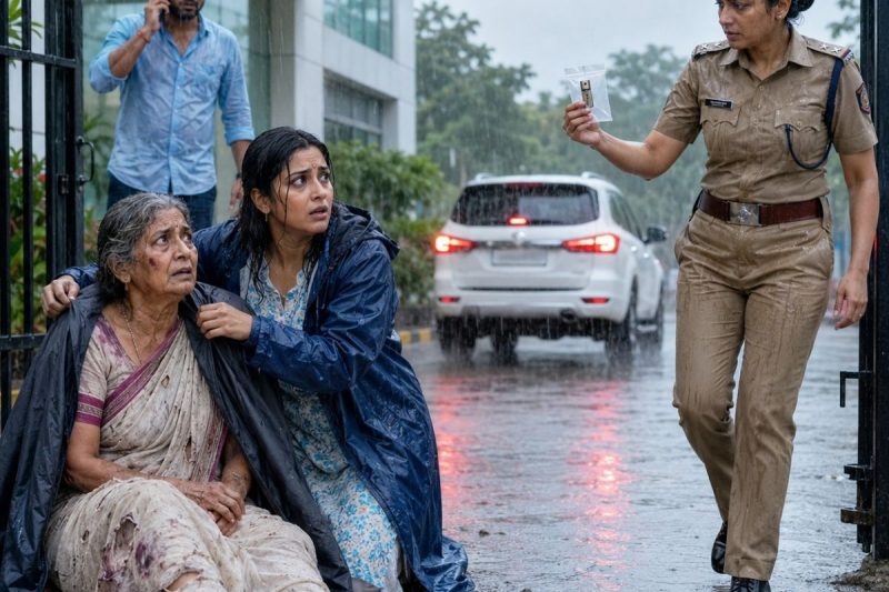 “मां फिर से नाटक कर रही है” — बेटे ने रिश्तेदारों से कहा, जबकि वही मां नंगे पैर अस्पताल के गेट पर पड़ी थी; बस एक पेन ड्राइव ने उसकी झूठी जीत को पलटने की शुरुआत कर दी।