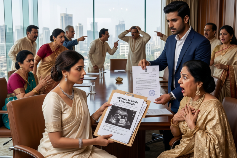 मेरे तलाक के एक साल बाद, मेरी पूर्व सास ने मुझे एक क्लिनिक में देखा और ताना मारते हुए कहा, “मेरे बेटे ने तुम्हें छोड़कर बिल्कुल सही किया; अब उसकी एक बेटी है, तुम्हारी पूर्व सबसे अच्छी दोस्त के साथ।” मैं बस मुस्कुराई और पूछा, “क्या आपको सच में ऐसा लगता है?” तभी एक आदमी अंदर आया… और उनका चेहरा सफेद पड़ गया।