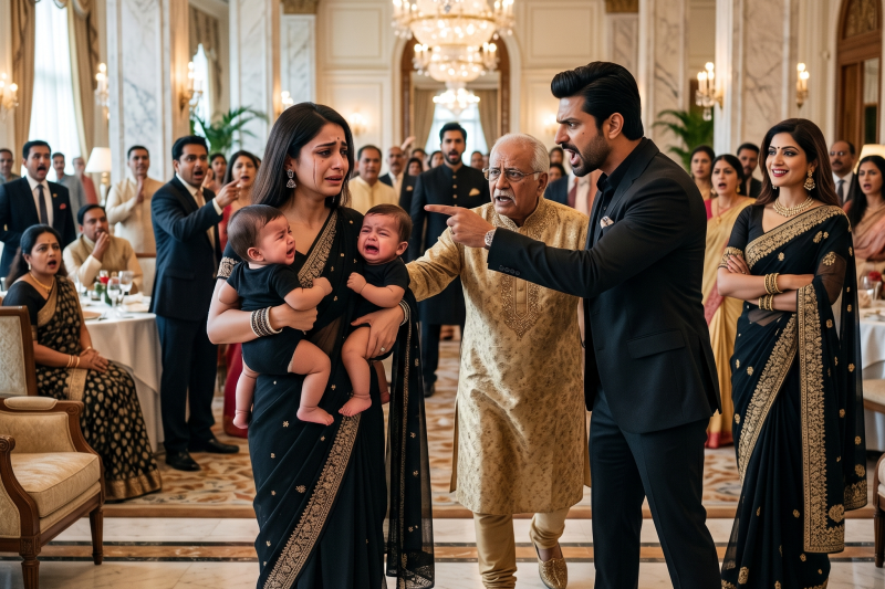 अपने पदोन्नति समारोह में, मेरे पति ने सबके सामने मुझे “सूजी हुई” कहकर अपमानित किया और मुझे हमारे 2 बच्चों के साथ बाहर निकाल दिया। कुछ ही घंटों बाद, उनके सभी कार्ड काम करना बंद कर गए।