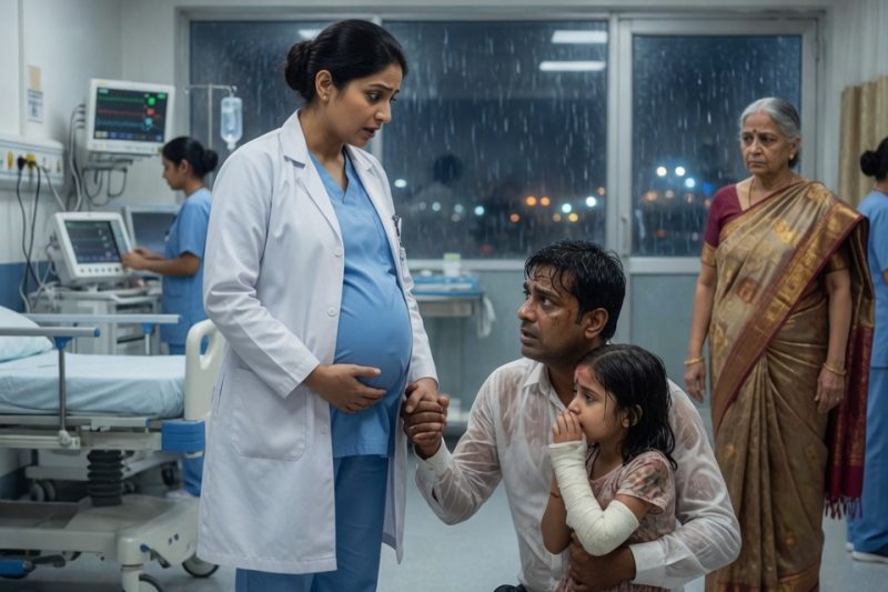 बाल आपातकाल में छोड़ी हुई गर्भवती डॉक्टर से उसने बेटी बचाने की भीख मांगी, पर बच्ची ने कांपते हुए खोल दिया दादी का ज़हरिला राज— “यह बच्ची हमारे घर में जन्म नहीं लेनी चाहिए” और पूरा परिवार सन्न रह गया