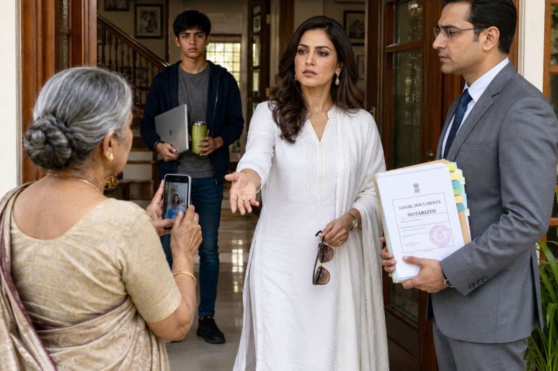 11 साल बाद माँ दरवाजे पर वकील और नोटरी के कागज लेकर आई और बोली, “मैं अपने बेटे को लेने आई हूँ” 😢⚖️ दादी ने चीखने के बजाय बस फाइल की फोटो खींच ली, क्योंकि ₹41 करोड़ जीतने वाले उसी बच्चे ने चुपचाप ऐसा राज छिपा रखा था, जो अदालत में सबका चेहरा उतार देने वाला था…