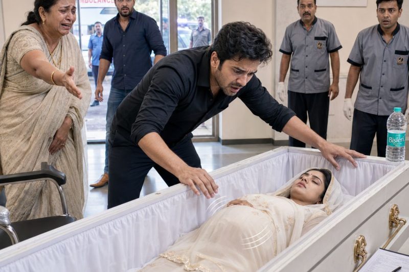 जब श्मशान में गर्भवती पत्नी की चिता तैयार थी, सास ने रोकर कहा, “बस साइन कर दो, देर मत करो” 😢🔥 पति ने चुपचाप ताबूत खोला, 7 महीने का बच्चा पेट में हिला, और कार से मिली पानी की बोतल ने अपने ही घर की ऐसी गद्दारी दिखा दी कि पुलिस भी सन्न रह गई…