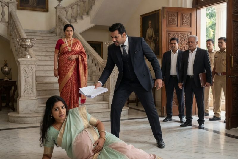 8 महीने की गर्भवती पत्नी को करोड़पति पति ने धमकाया “तू कुछ नहीं है”, लेकिन जिस रात वह बच्चे को बचाते हुए फर्श पर गिरी, उसके पिता दरवाज़े से आए और पूरे अमीर घराने का नकाब हमेशा के लिए उतर गया