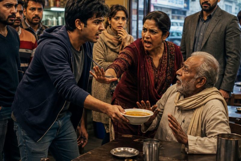 सफेद कुर्ते वाले आदमी को महंगे शोरूम से धक्के देकर निकाला गया, मालिक ने कहा “हमारे ग्राहक ऐसे नहीं होते”, लेकिन 8 मिनट बाद पता चला कि वही 4,000 करोड़ का निवेश रोक सकता था