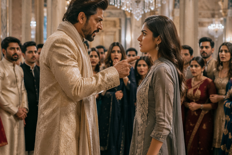 उसकी सौतेली माँ ने उसे नृत्य समारोह के लिए फटे-पुराने कपड़े पहनाए; उसी रात ड्यूक ने उसे विवाह का प्रस्ताव दे दिया।