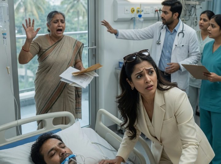 रात 2:17 बजे बेटा आईसीयू में मशीनों से सांस ले रहा था, पत्नी क्रूज़ पर हंसकर बोली “मुझे अस्पताल से कोई मतलब नहीं”, फिर मां ने कंपनी कार्ड रोककर उस शादी का असली चेहरा सबके सामने खोल दिया