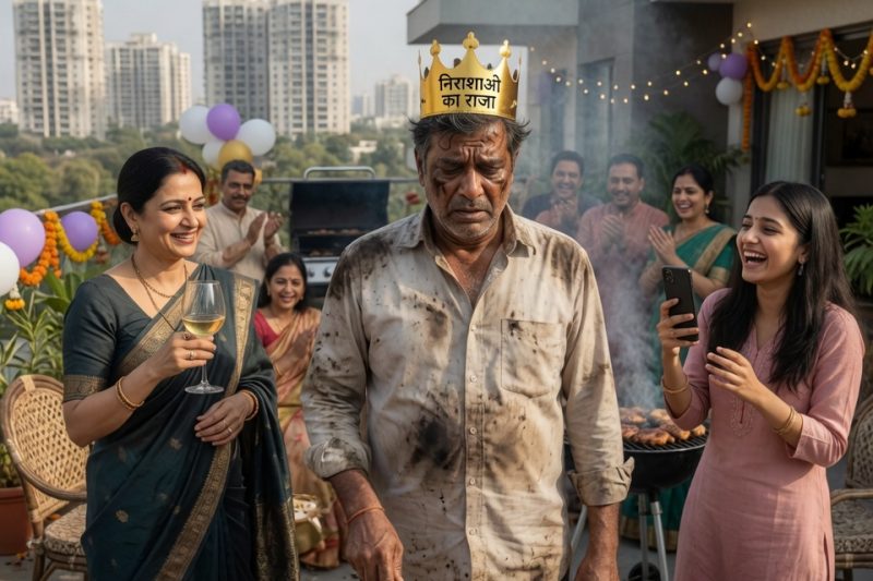 50वें जन्मदिन पर परिवार ने उसे “निराशाओं का राजा” कहकर हँसाया, लेकिन सुबह वह अपने कुत्ते के साथ घर छोड़ गया और अदालत में उन सारे झूठों का हिसाब खोल दिया जिनसे सालों से उसकी चुप्पी को कमजोरी समझा गया था