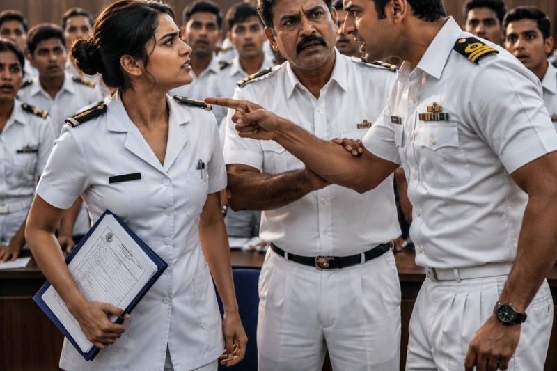 नर्स को 47 जवानों के सामने थप्पड़ मारकर बोला गया, “तुम यहाँ की बोझ हो”… लेकिन 2 सेकंड बाद कमांडर जमीन पर था, और उसकी दबी हुई सच्चाई पूरे अस्पताल को हिला देने वाली थी