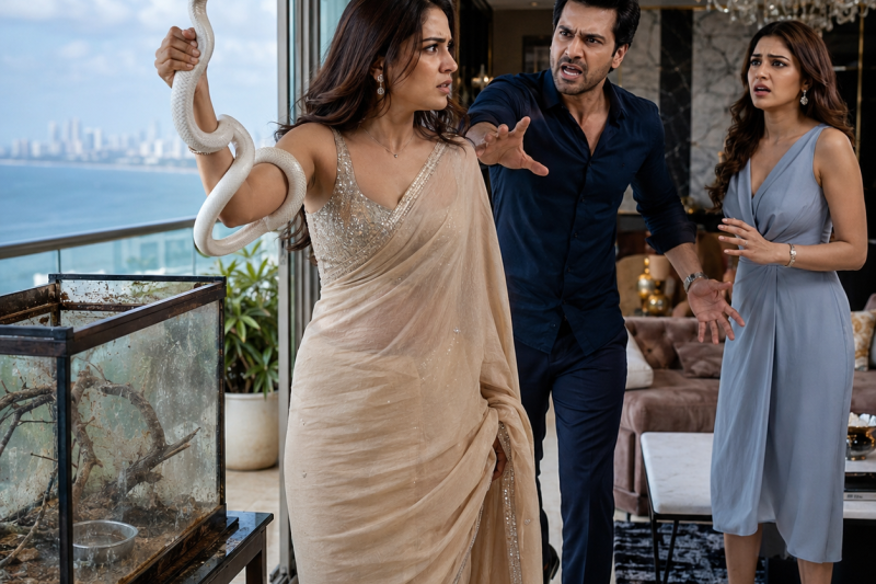 करोड़पति प्रेमी के धोखे के बाद उसने बालकनी से सफेद नागिन उठाई, सबने कहा “उसे तुरंत वापस करो”, लेकिन उसी रात गंदी कांच की कैद ने उस खानदान की चोरी, शाप और दबी हुई लाशों का सच सबके सामने खोल दिया