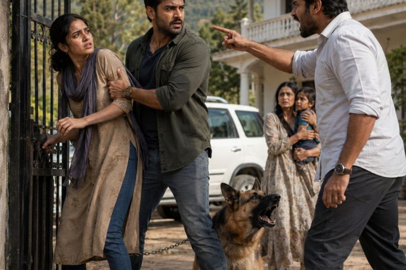 आधी रात खेत के फाटक पर आई औरत ने कहा “मुझे बस काम दे दो”, लेकिन 21 दिन बाद सफेद गाड़ी में आया उसका अतीत, और बूढ़े कुत्ते ने जो पहचान लिया, उसने सबको हिला दिया