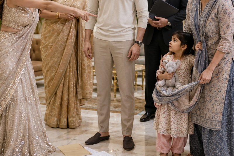 शादी से पहले जब मंगेतर ने नौकरानी और उसकी 3 साल की बेटी को हवेली से निकालना चाहा, फर्श पर गिरे कागज़ों ने खोल दिया सच: “यह बच्ची उसी की बेटी है,” और रिश्ता कर्ज़ का सौदा निकला, दुल्हन का घमंड टूट गया