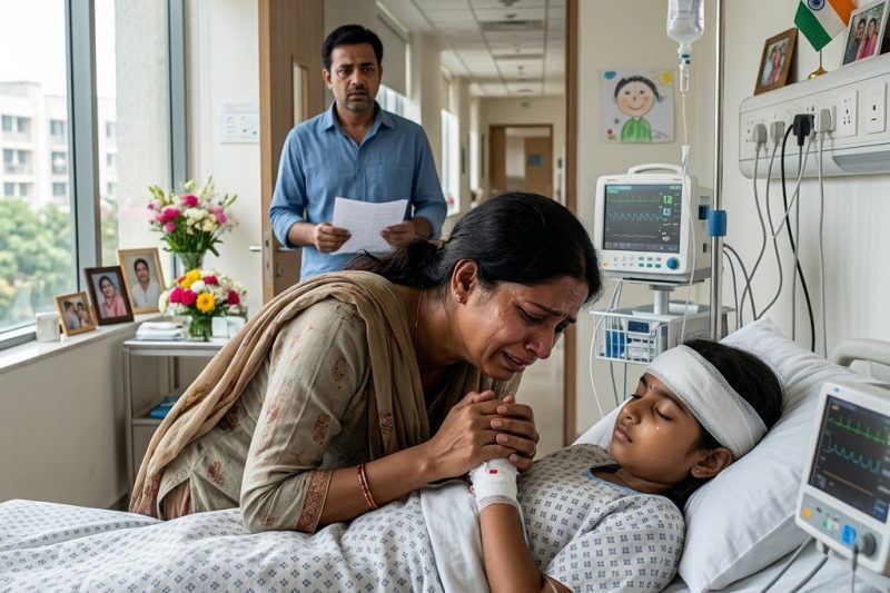 मेरी दस वर्षीय बेटी एक हिट-एंड-रन दुर्घटना के बाद आईसीयू में भर्ती थी, तभी मेरी सास का फ़ोन आया। उन्होंने पूछा कि मैं अपने बेटे के जन्मदिन का खाना बनाने घर क्यों नहीं आई। उन्होंने कहा कि अगर मैं घर नहीं लौटी, तो मुझे घर के बाहर ही बंद कर देंगी। मैं नहीं रोई। मैं अपनी बेटी के बिस्तर के पास ही बैठी रही। अगली सुबह, केटी ने अपनी आँखें खोलीं, मेरा हाथ कसकर पकड़ा और फुसफुसाकर कहा, “माँ… यह एंड्रयू ने किया था।”