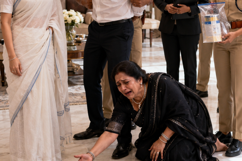 जुड़वां बच्चों के अंतिम संस्कार में सास ने ताबूतों पर झुककर कहा, “भगवान ने इन्हें बचा लिया”, लेकिन रोती मां के ब्रोच में छिपा कैमरा ऐसा सच खोल गया कि घर की इज्जत, बेटा और दादी सब अदालत तक पहुंच गए