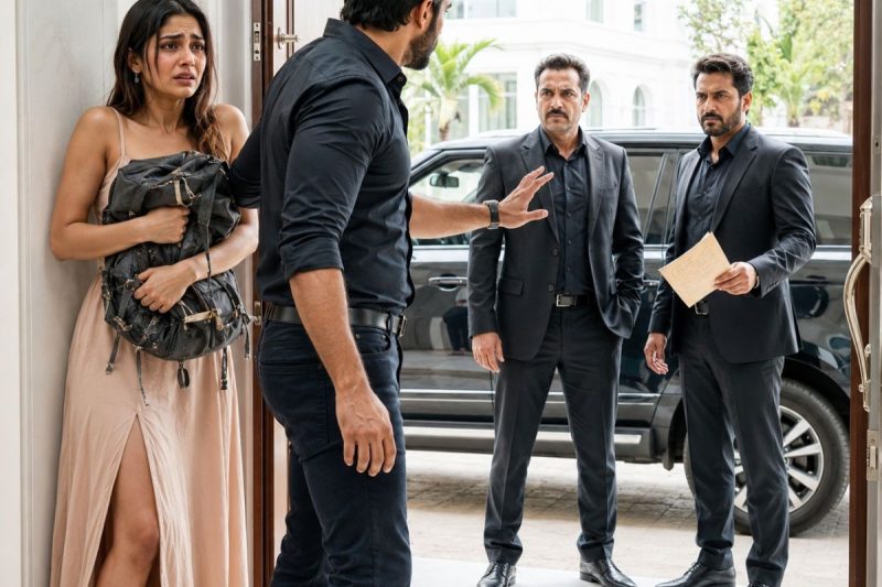बस स्टेशन पर अकेली बैठी लड़की ने बस इतना कहा, “मेरे पास कहीं जाने की जगह नहीं है”… लेकिन जब एक अजनबी ने उसे घर में पनाह दी, तो 2 काले कपड़ों वाले आदमी उसे वापस लेने आ पहुँचे