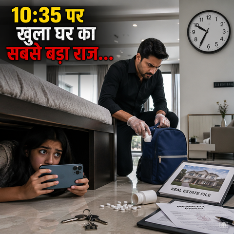 जब 13 साल की बेटी बुखार का नाटक करके घर रुकी, 10:35 पर उसने सौतेले पिता को बड़ी बहन के बैग में चोरी की गोलियां रखते देखा 💊🎒 उसने बस फुसफुसाया, “आज इसकी इज्जत खत्म,” लेकिन बच्ची चुपचाप फोन निकाल चुकी थी… और उस वीडियो ने घर के कागजों तक छिपा सच खोलना शुरू कर दिया 🚨