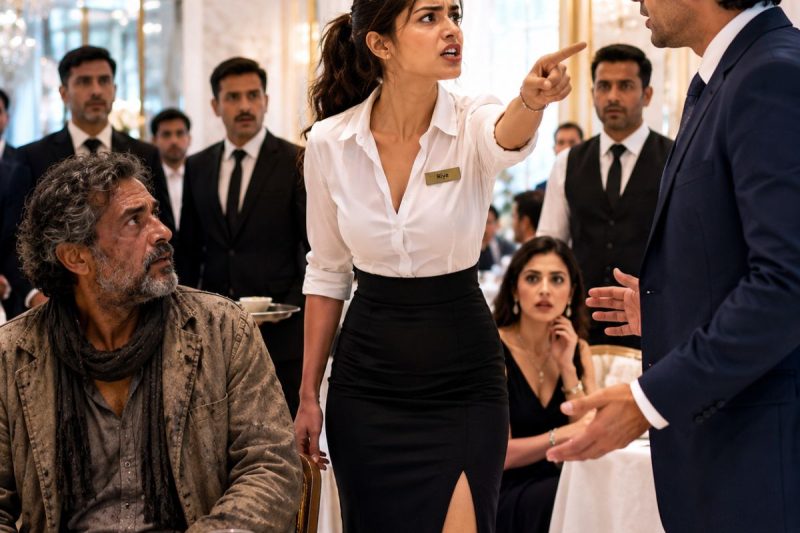52 साल का करोड़पति CEO अपने ही रेस्टोरेंट में बेघर समझकर बेइज्जत किया गया, लेकिन एक गरीब वेट्रेस ने कहा “ये भी इंसान हैं”… अगले दिन CCTV खुलते ही पूरे स्टाफ की सांसें रुक गईं