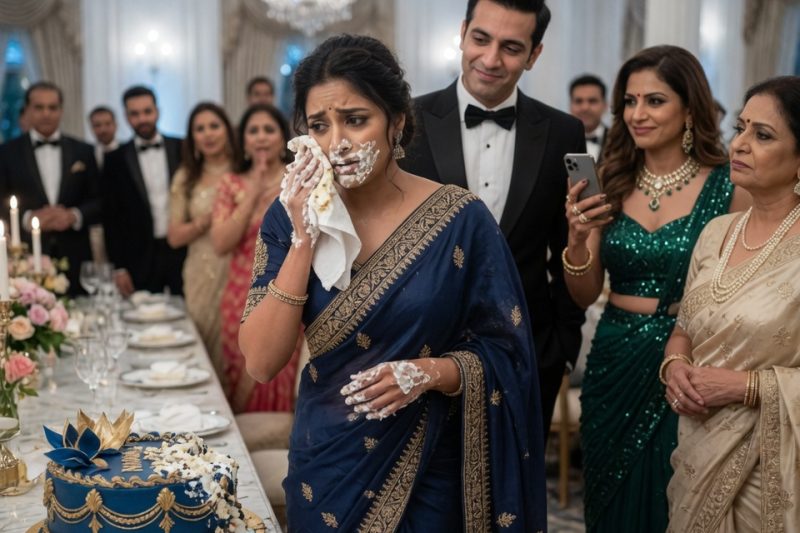 8 साल की शादी के बाद मेरे पति ने 23 मेहमानों के सामने मेरा चेहरा केक में दबाकर हंसते हुए कहा, “तुम कभी हमारी नहीं थीं,” मैं बस नैपकिन से अपना चेहरा पोंछकर बाहर चली गई, लेकिन उसी रात आया एक सुरक्षित ईमेल साबित करने वाला था कि उसने किस औरत को अपमानित किया था।