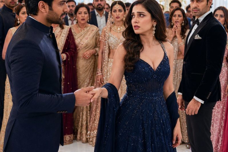 चलती ट्रेन में डरी हुई लड़की ने अनजान आदमी का हाथ पकड़कर कहा, “3 घंटे के लिए मेरे पति बन जाइए”… लेकिन शादी में पहुंचते ही उसके झूठे दाग के पीछे छिपा सबसे बड़ा सच कांप उठा