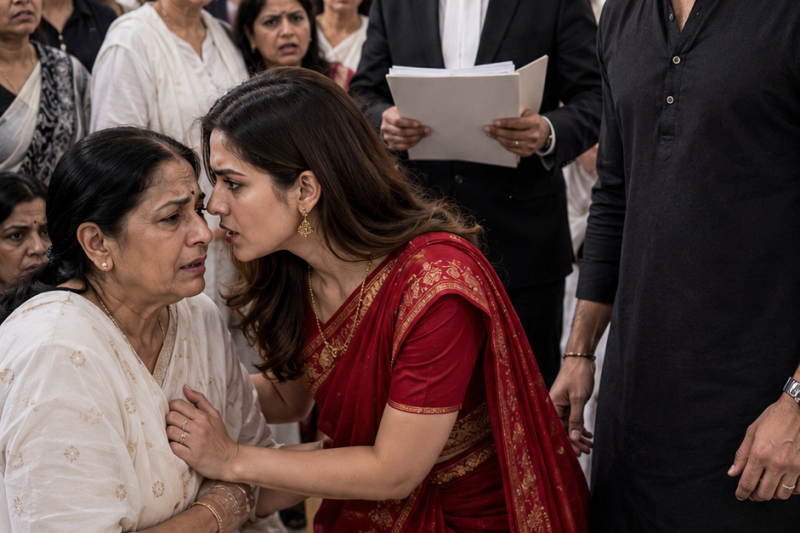 बेटी की अंतिम विदाई में पति की प्रेमिका मां के कान में फुसफुसाई, “आखिर में जीत मेरी हुई”, लेकिन वकील ने वसीयत खोली तो शोक सभा में छिपे जुल्म, धोखे और असली हारने वाले का चेहरा सबके सामने उतर गया