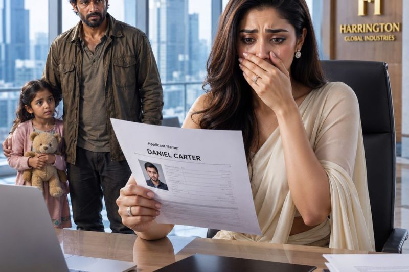 रिसेप्शन पर गरीब पिता का फॉर्म कूड़े में फेंका जा रहा था, तभी अरबपति CEO ने एक पुराना नाम देखा और कांपते हुए बोली—“जिस आदमी ने मेरा भविष्य बचाया था, आज उसकी बेटी रो रही है…