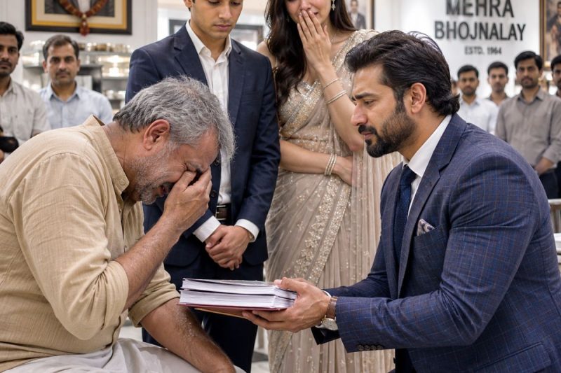 बेटे की सर्जरी के लिए पिता ने 60 साल पुराना भोजनालय बेच दिया, सबने उसे मजबूर कहा… लेकिन उद्घाटन से पहले नए मालिक ने पूछा, “क्या सच में मुझे पहचानते नहीं?”