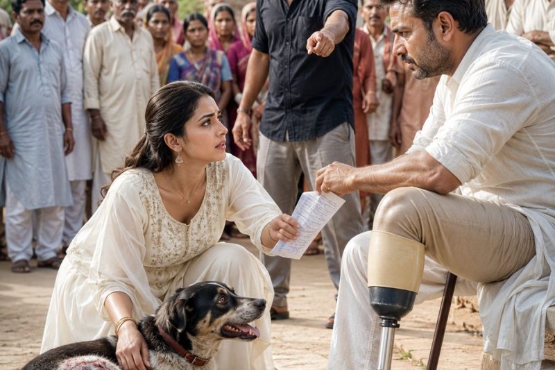 एक पैर खो चुके किसान से शादी करने चली लड़की को परिवार ने लालची कहा, पर शादी से 1 रात पहले खून से लथपथ कुत्ते ने ऐसा राज खोल दिया कि पंचायत तक सन्न रह गई…