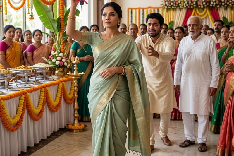 पुणे में मेरे पिता के सेवानिवृत्ति भोज के दौरान, मैंने उस कार की चाबियाँ वापस ले लीं जिन्हें उन्होंने मेरे बेरोज़गार भाई की ओर उछाल दिया था, और अगली सुबह होने से पहले वही परिवार, जिसने मुझे निकम्मी कहा था, अपना घर बचाने के लिए मुझसे गिड़गिड़ा रहा था।