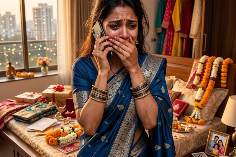 जब मैं दिवाली के लिए साड़ी चुन रही थी, तब मेरे पति ने गलती से मुझे एक वॉइस नोट भेज दिया। मैंने सोचा था कि वह प्यार भरा संदेश होगा, लेकिन उसमें उनकी धीमी आवाज़ मेरी सबसे अच्छी दोस्त से मुझे तलाक़ देने, उसके साथ बच्चा पैदा करने और मेरे पिता के 160 करोड़ रुपये के निवेश का वादा कर रही थी।