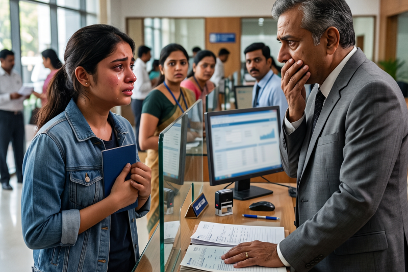 मेरे पति ने मुझे घर से निकाल दिया, और मेरे पास केवल 43 डॉलर बचे थे। अपने पुराने सामान को छाँटते समय मुझे धूल से ढका एक बैंक कार्ड मिला, जो मेरे दिवंगत पिता का था। मैं बैंक सिर्फ़ इस उम्मीद में गई थी—और सच कहूँ तो थोड़ी शर्मिंदगी के साथ—कि शायद उसमें कुछ भूले-बिसरे डॉलर मिल जाएँ। लेकिन जैसे ही टेलर ने स्क्रीन देखी, उसका चेहरा पीला पड़ गया… और उसी पल मेरी ज़िंदगी हमेशा के लिए बदल गई।