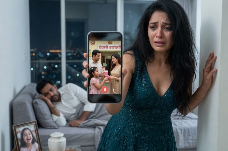 बेटी की अस्थियां बहाए 5 दिन ही हुए थे कि रात 2:07 पर स्कूल की सहायिका ने फोन कर कहा, “आपके पति ने झूठ बोला है।” मैं चीखी नहीं, बस 43 सेकंड का वीडियो खोला और समझ गई कि वह कैमरे क्यों मिटवाना चाहता था।