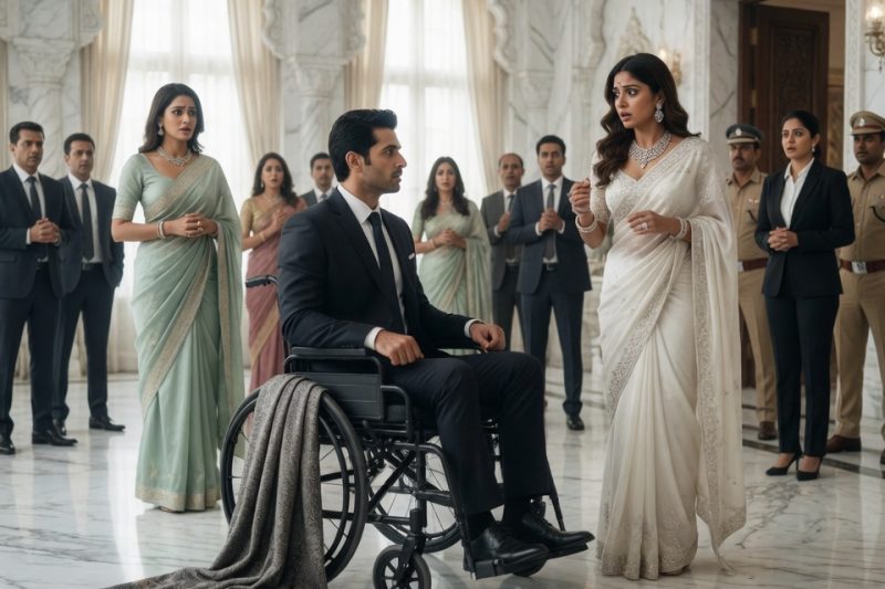 व्हीलचेयर पर बैठे मुझे 80 मेहमानों के सामने मेरी मंगेतर ने हँसकर कहा, “अब तुम किसी चीज़ के मालिक नहीं रहे,” और मेरे चाचा, दोस्त, रिश्तेदार सब चुप रहे; मैंने बस शॉल के नीचे रखा फोन दबाया, क्योंकि उस रात की रिकॉर्डिंग उनके घर, रिश्ते और कारोबार की नींव हिला देने वाली थी।