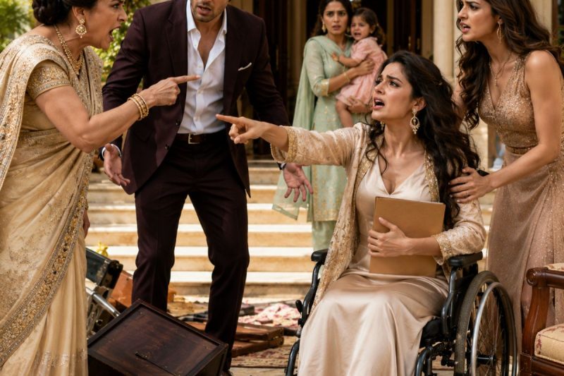 अपनी जान बचाने वाली पत्नी को घरवालों ने 2 साल तक “बोझ” कहकर व्हीलचेयर पर चुप कराया, लेकिन तलाक के बाद जब 72 घंटे की गायब मेडिकल फाइल खुली, पूरा परिवार अदालत में कांप गया…