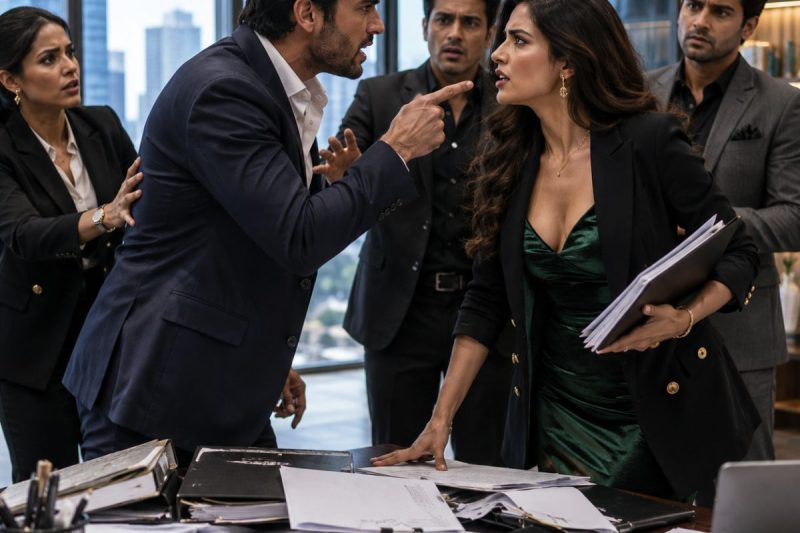 जिस महिला को उसने नई इंटर्न समझकर मदद दी थी, वही 3 दिन बाद CEO निकली; फिर उसी आदमी पर ₹35 लाख की चोरी का आरोप लगा, लेकिन बेटी की एक बात उसे बोर्डरूम तक ले गई