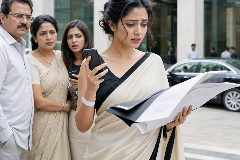 डिग्री लेने से 4 कदम पहले वह मंच के सामने गिर पड़ी, लेकिन घरवालों ने फोटो डालकर लिखा, “अब कोई ड्रामा नहीं” 😢🎓… 2 दिन अस्पताल में पड़ी रही, फिर जब 780000 रुपये के फर्जी लोन पर उसकी साइन मांगी गई, उसने चुपचाप वकील को फोन किया—और बैंक की फाइल में छिपा सच सबको डुबोने वाला था।