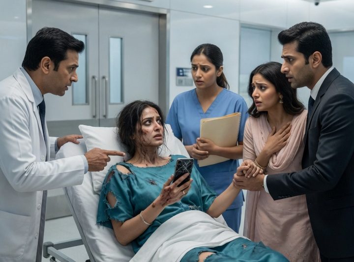 अस्पताल में डॉक्टर ने कहा पत्नी की जान खतरे में है, लेकिन पति दूसरी औरत का हाथ पकड़कर बोला, “पहले उसे बचाइए, वह कमजोर है”; पत्नी ने बस टूटा फोन मांगा, अंगूठी उतारी और वकील को कॉल किया, बिना जाने कि ₹54,20,000 का हिसाब पूरे परिवार को हिला देगा।